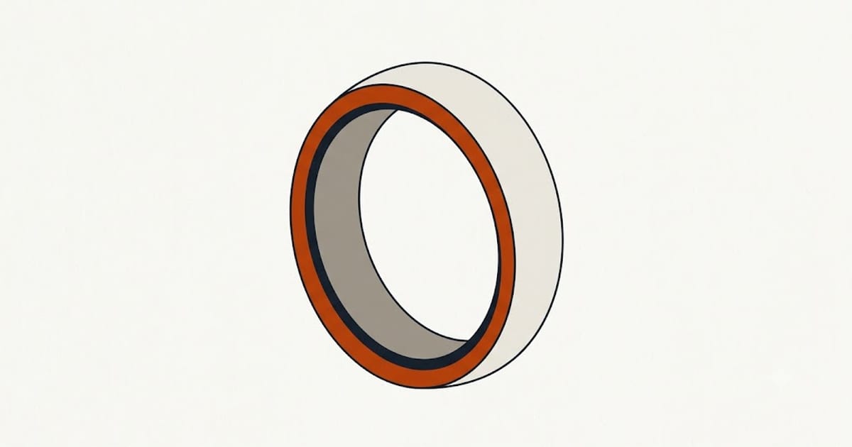 The rubber door seal of a front-loading washer
